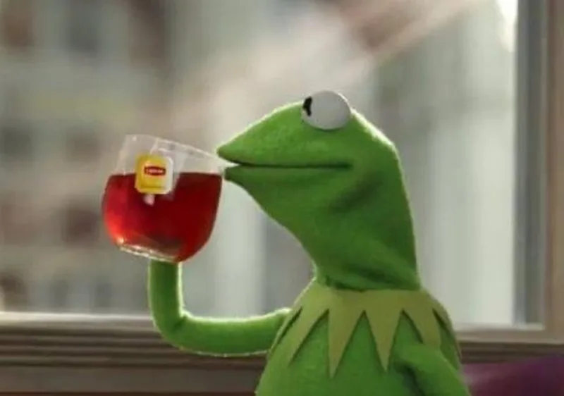But That's None of My Business blank meme template